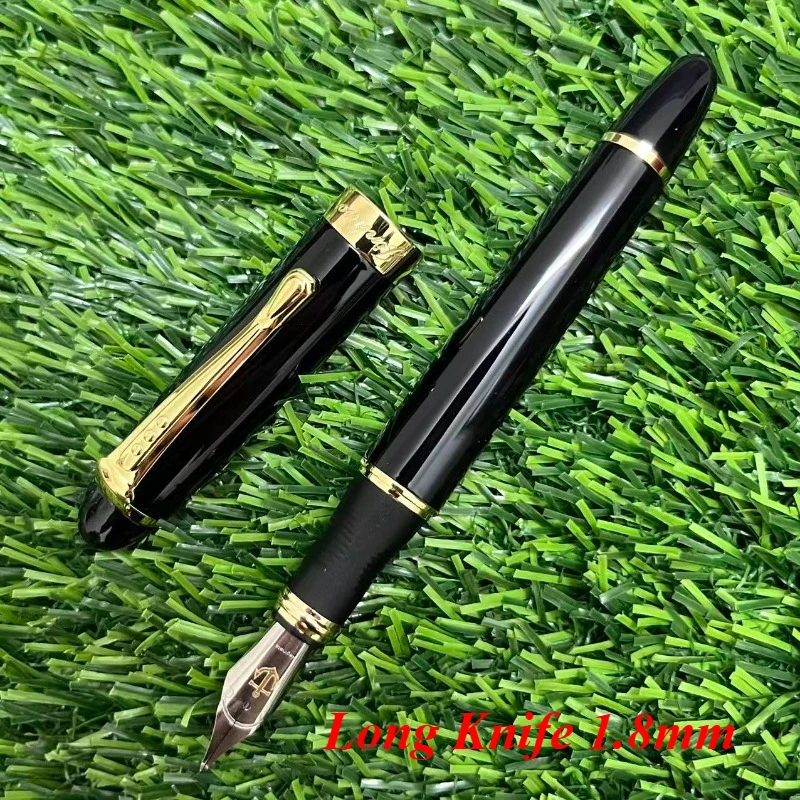 

Cheap Sale Double-layer Long Knife Pen Nibs 1.8mm 3.0mm Fountain Pen Tip Elegant Pens for Writing Collection Gift Pen Stationery