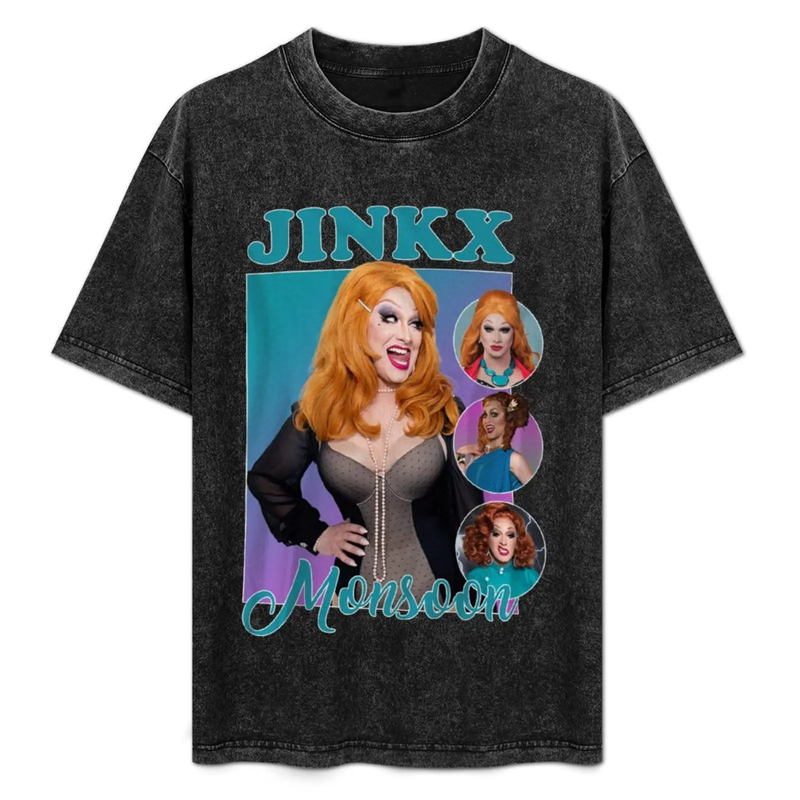

Jinkx monsoon movie T-Shirt Functional Casual Short Sleeve Tee