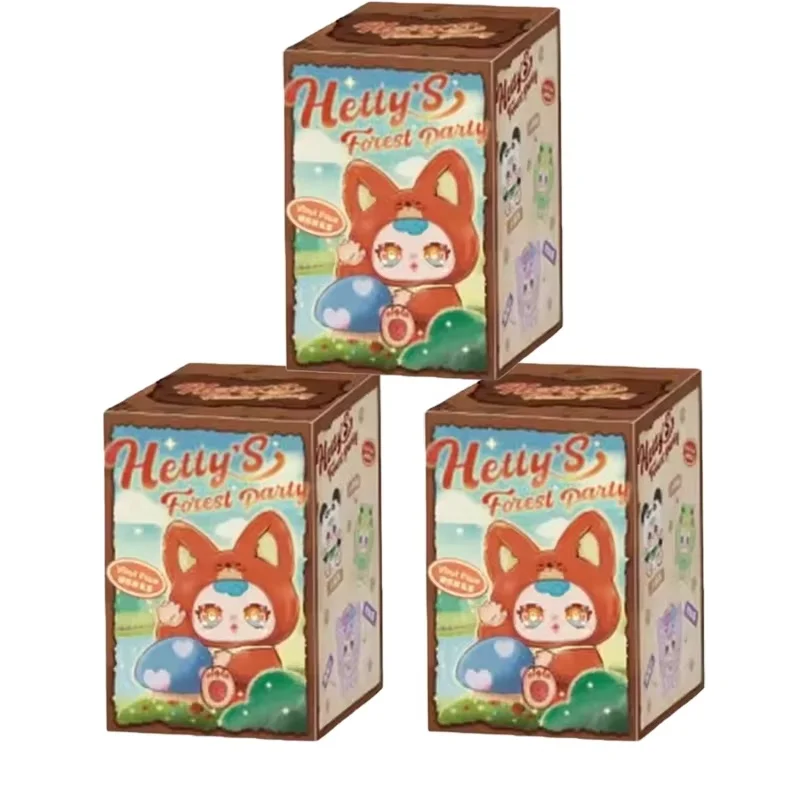 

Виниловая плюшевая слепая коробка Magic Forest Party 2025: очаровательные куклы для декора рабочего стола и спальни, подарочная коллекция игрушек-сюрпризов