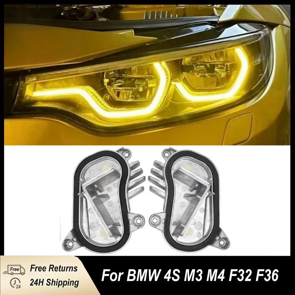 

63117493229 63117493230 Yellow DRL module for BMW 4 Series 2017-2019 F32 F36 daytime running lights and turn signals