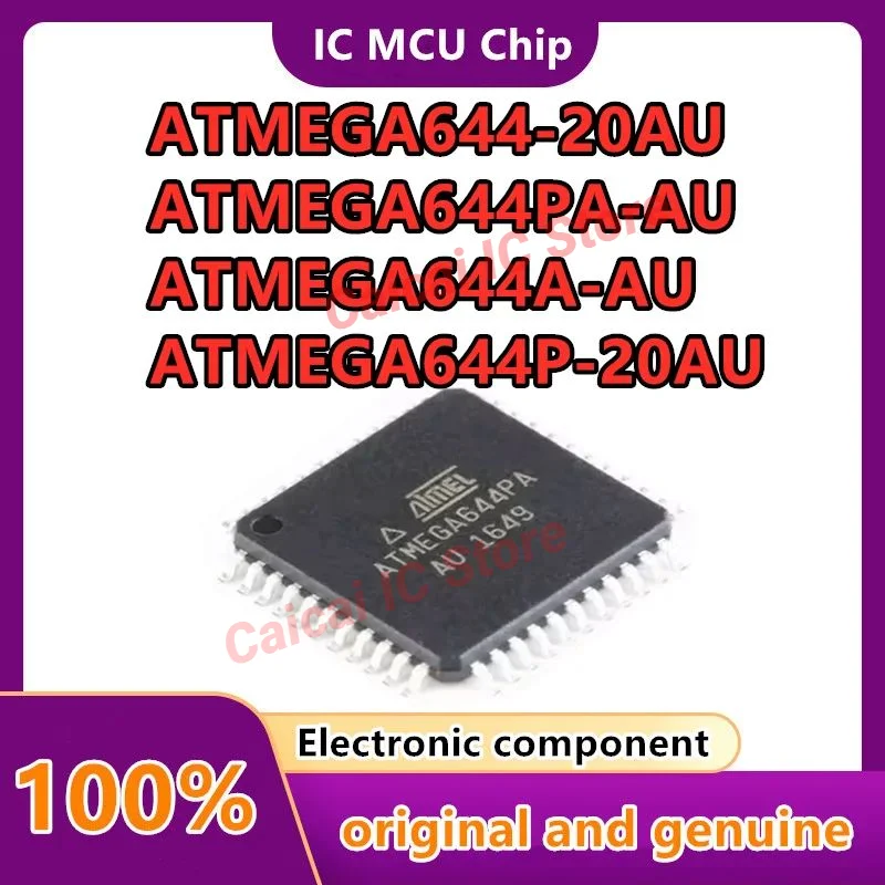 ATMEGA644A-AU ATMEGA644PA-AU  ATMEGA644-20AU ATMEGA644V-10AU ATMEGA644P-20AU ATMEGA644PV-10AU Microcontroller (MCU/MPU/SOC) IC