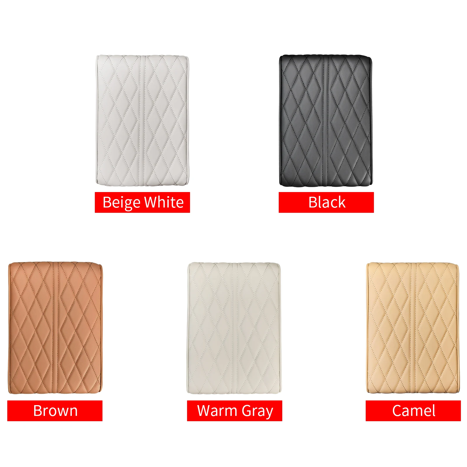 For Kia Sportage NQ5 2022-2026 Seltos 2019-2024 Memory Foam Armrest Pad Car Center Console Arm Rest Heightening Cushion Interior