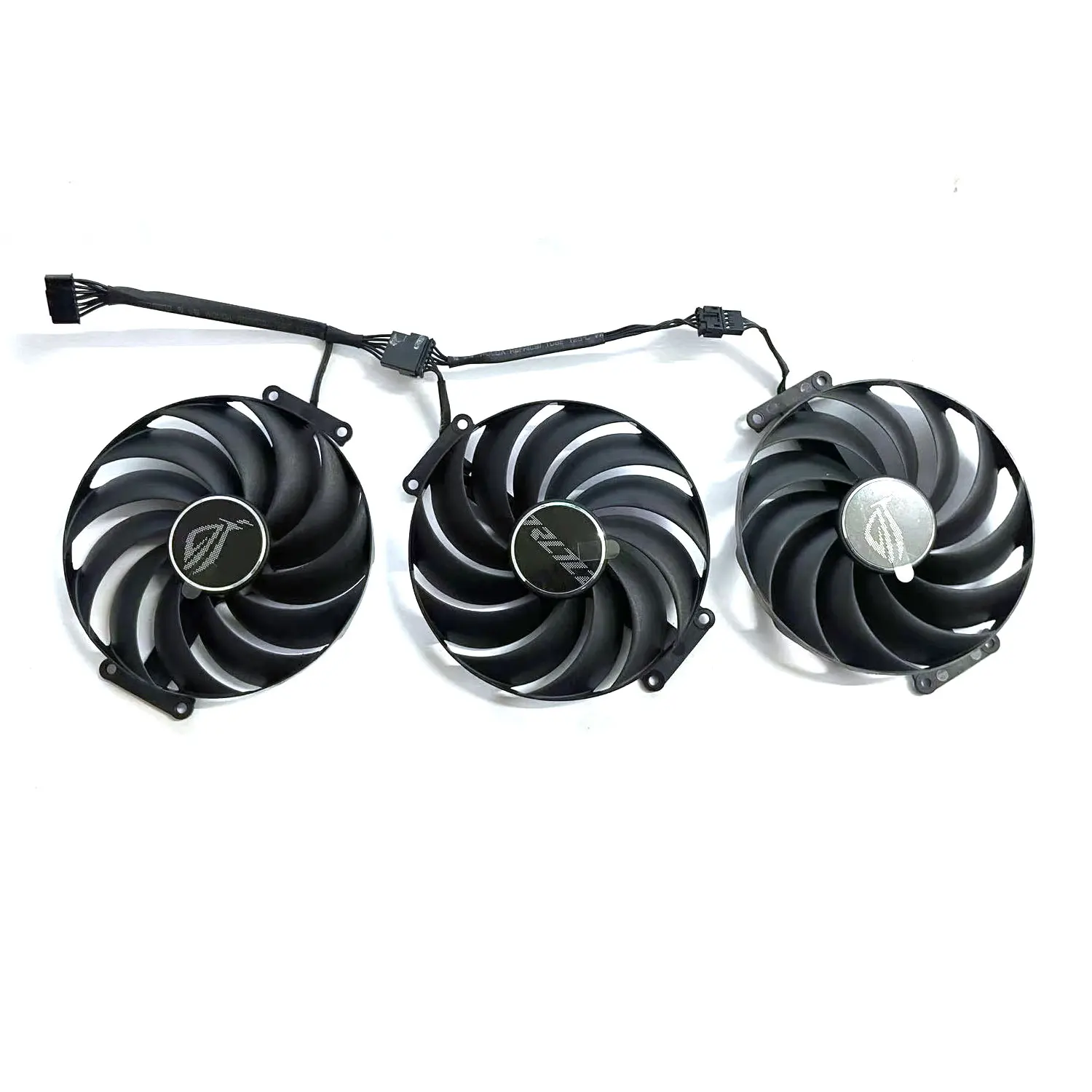 

Kankeirr 7PIN FD10015M12D RTX4070 TI GPU Fan for ASUS GeForce RTX 4070 4070Ti ROG STRIX OC Graphics Card Cooling Fan