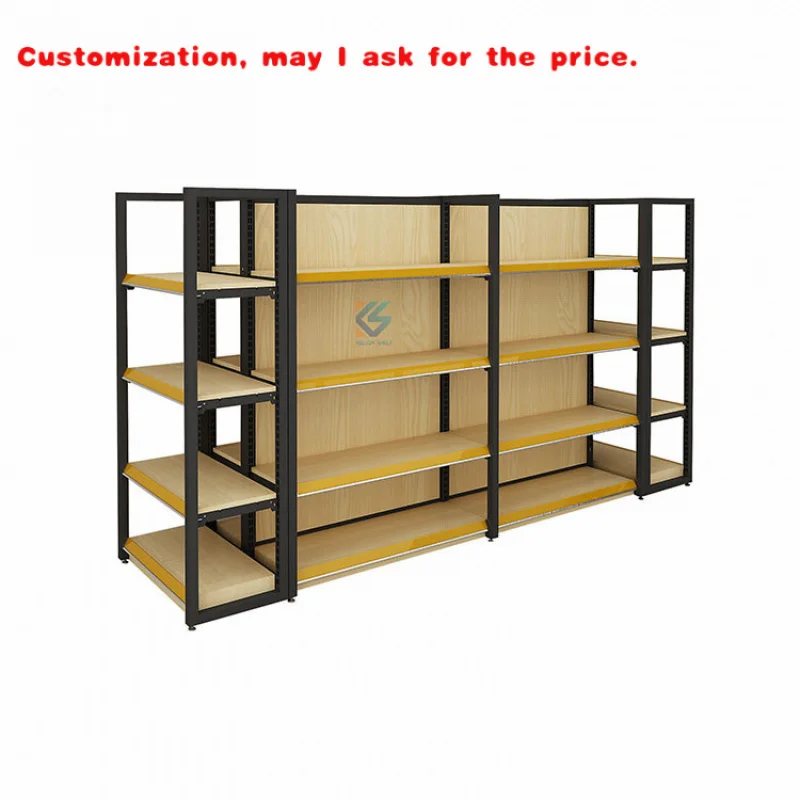 

на заказ. Полки для супермаркетов. Деревянная стойка для вина из нержавеющей стали.