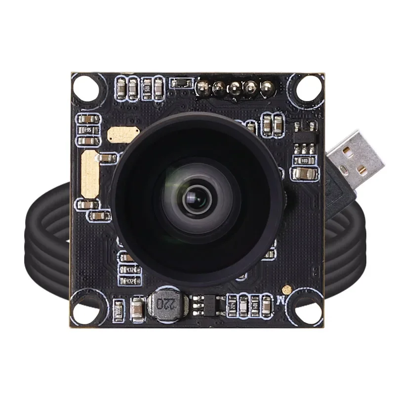 New Industrial Camera Module 1080P AR0230 32*32mm 2.7mm 120Degree Distortionless HDR 105dB Backlighting USB for Machine Vision
