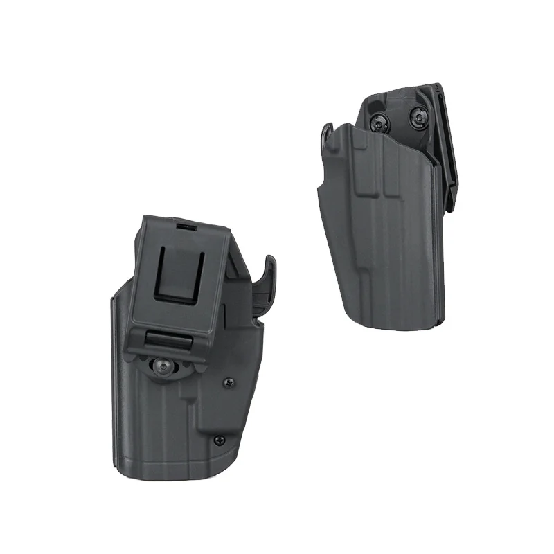 Funda Universal para pistola, tracción rápida, para pistolas de tamaño compacto con bloqueo de agarre G17 P226 Taurus 579, mano derecha, accesorio de tiro de caza