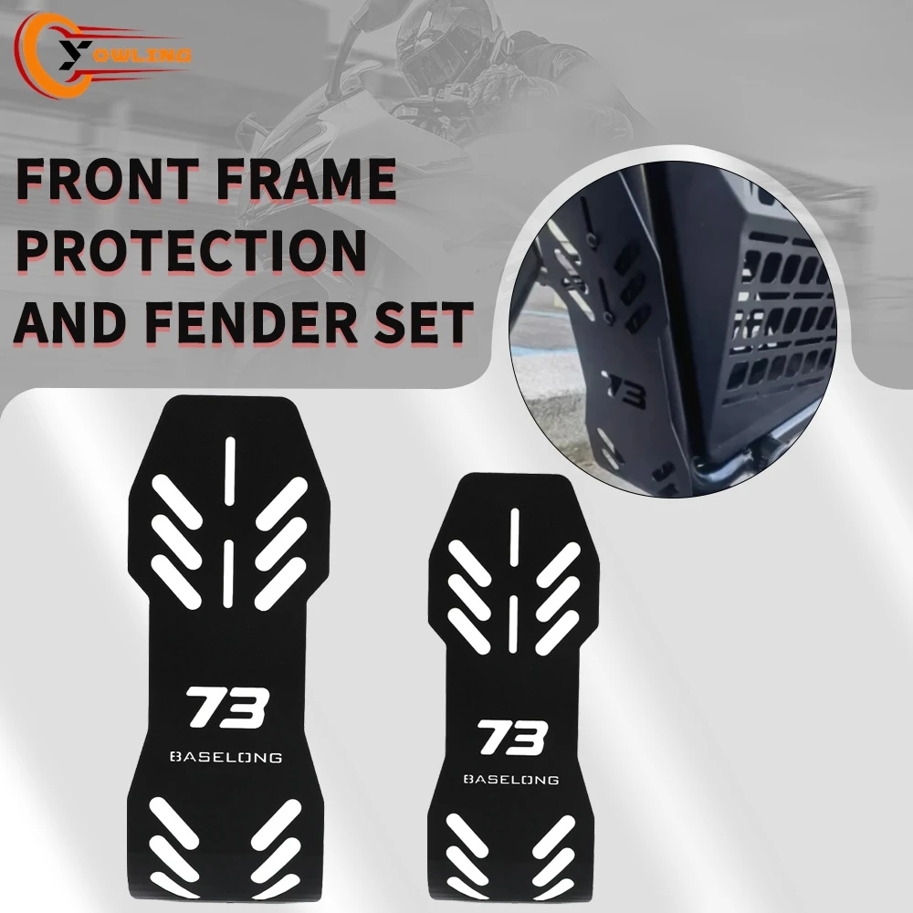 

Off-Road Back Mudguard Splash Guard Set For Super 73 RX Super73 73RX Motorcycle Front Frame Protection And Middle Fender Cover