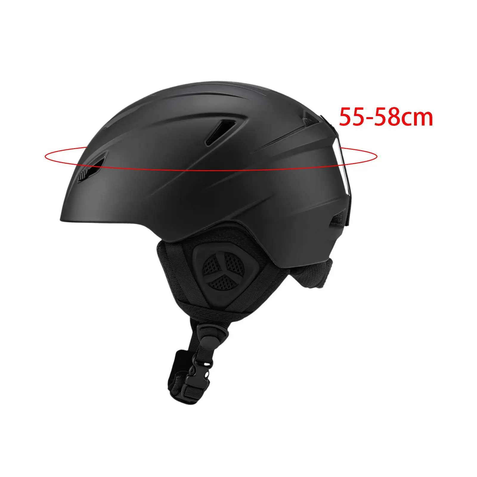 Casco de esquí portátil, transpirable, espuma EPS, mejor amortiguación, ciclismo de montaña y carretera, ciclismo al aire libre, escalada en roca