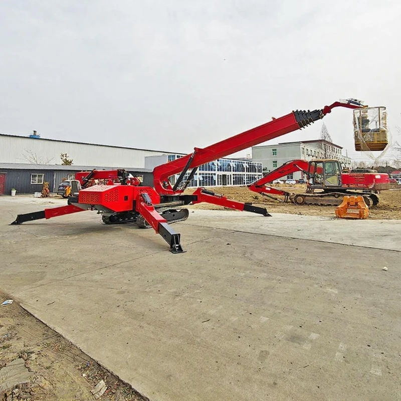 

Spider Crane More Popular Construction Companies 1.5 Ton 3 Ton 5ton 8ton Architecture Basket Spider Crane