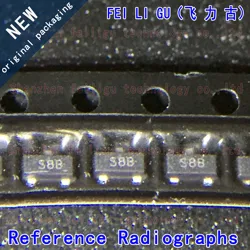 Chip De Gerenciamento De Energia, Serigrafia S8B Pacote SOT-23, 100% Original, LM809M3X-4.63, LM809M3-4.63, LM809M3-4.63, SOT-23, 1-50Pcs