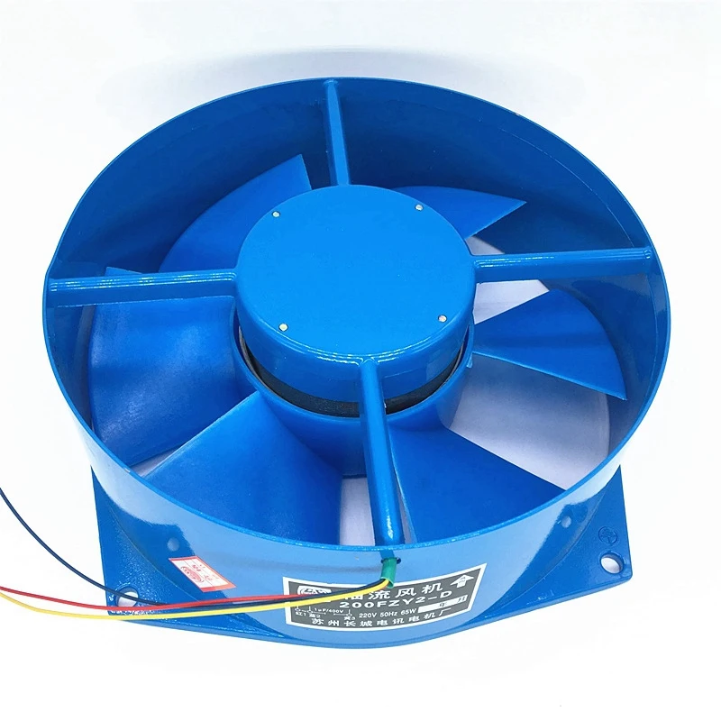 200FZY7-D Single Flange AC380V 65W Fan Axial Flow Fan Fan Electric Box Cooling Fan Wind Direction Adjustable