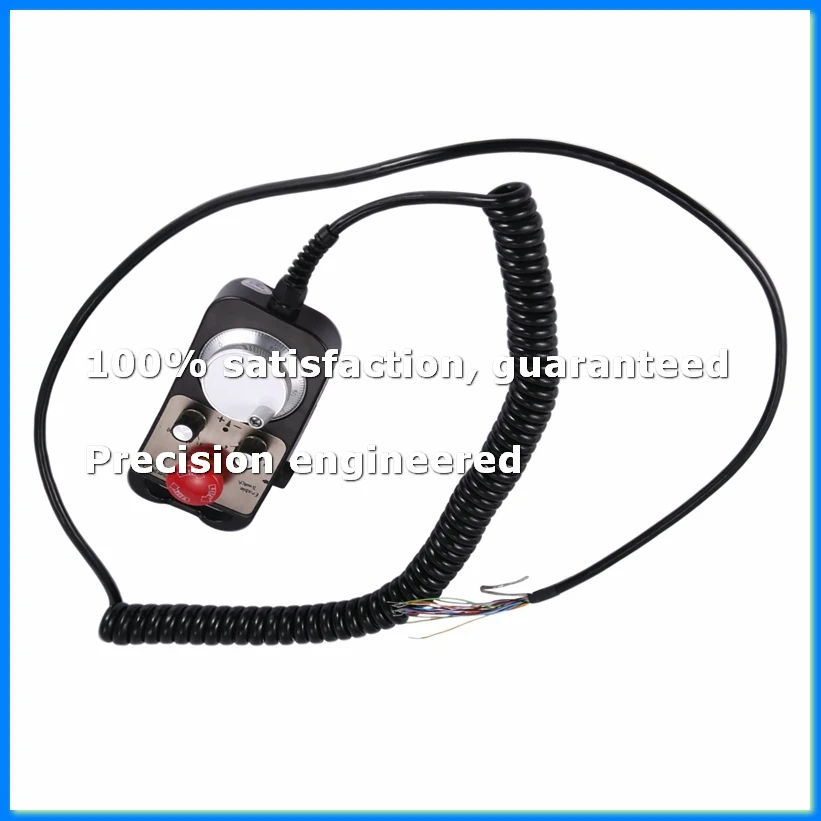 

Universal Cnc 4 Mpg Pendant Hand Wheel 100 Pulse 5V & Emergency Stop Cnc Router Handwheel 4Axis Type-A62I