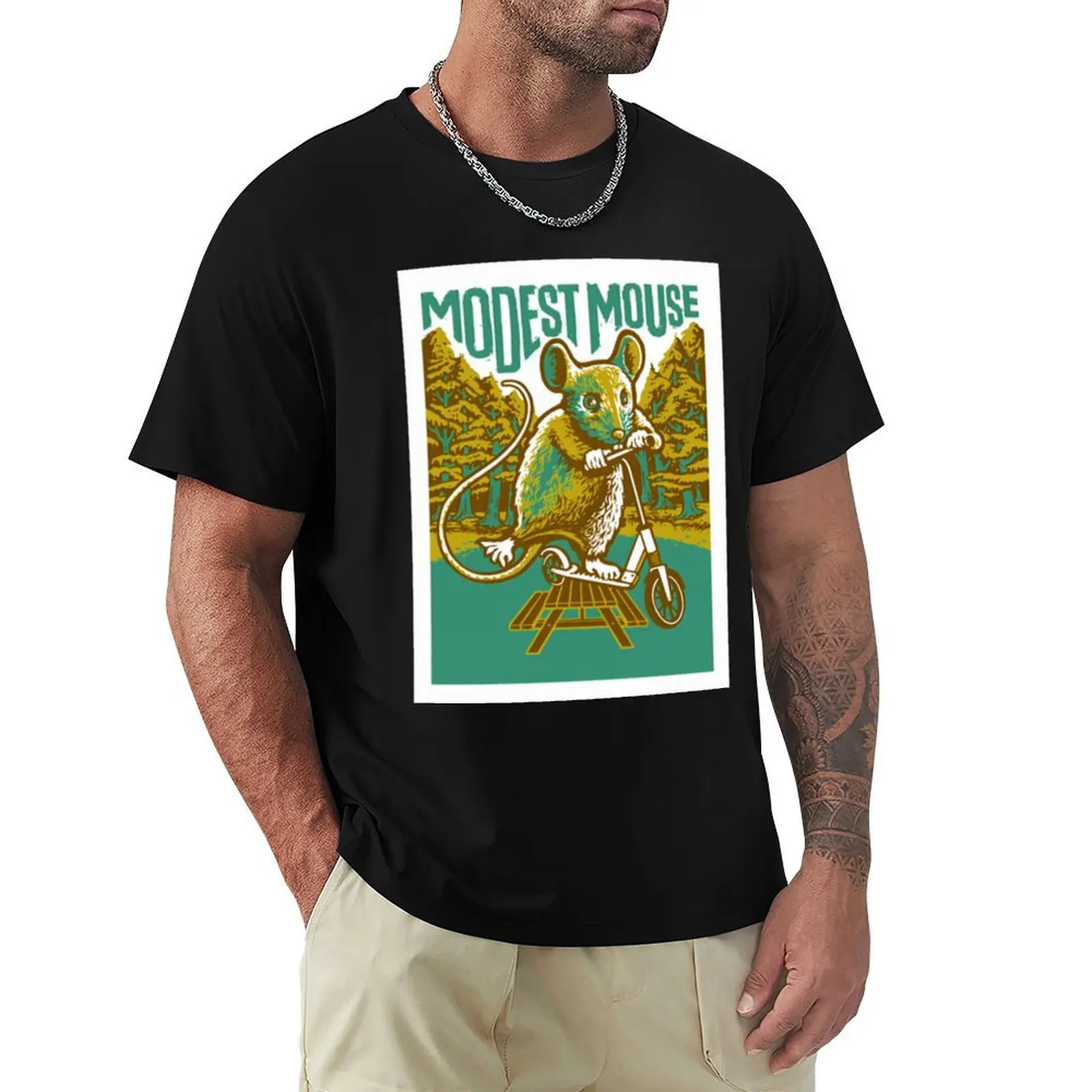 Modest Mouse T-Shirt t shirts for man cotton soft T-Shirt
