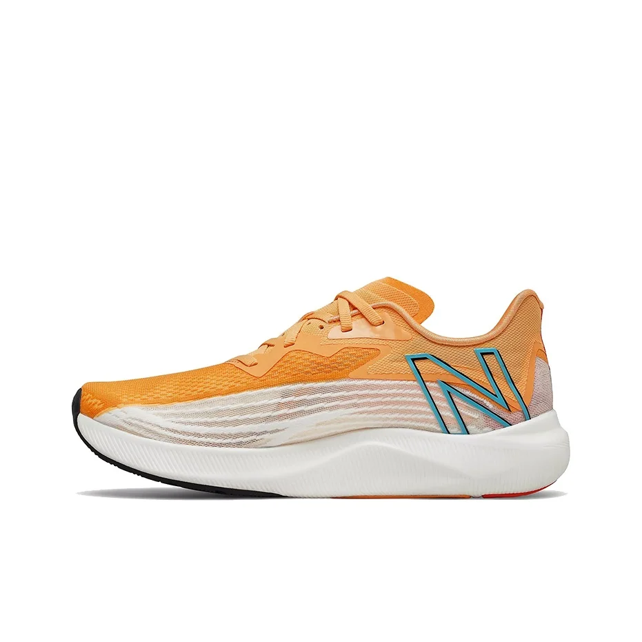 New Balance Rebel V2 Running Shoes Men's Low Top Chili Yellow/White MFCXLG2