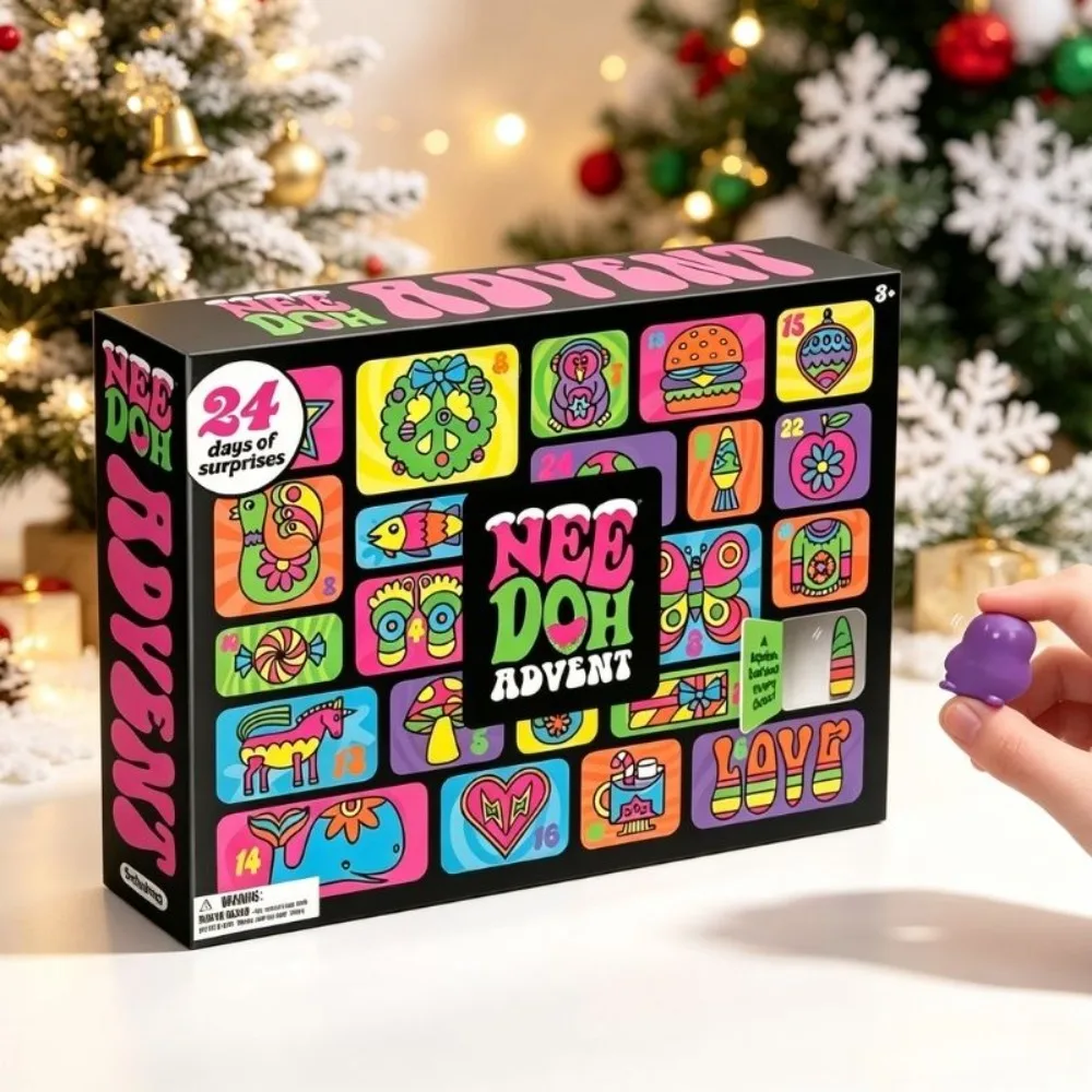 2026Christmas Easter Advent Calendar 24 Pcs Unique Cute Squishy Fidget Toy Slow Rebound Anxiety Relief Mystery Surprise Gift Box view 6