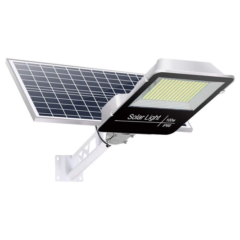 

Solar Exterior Solar Street Light Remote Control LED Metal Shell Radar Induction Split Garden Light Wall Outdoor Lighting