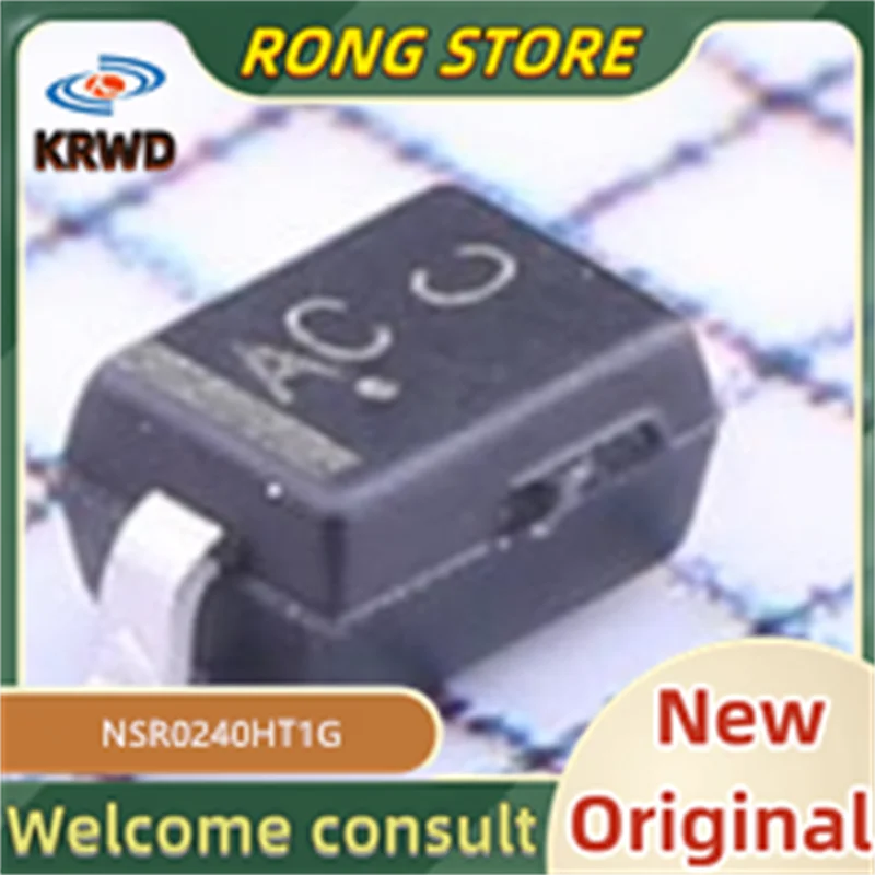 100 Uds AC nuevo original NSR0240HT1G NSR0240HT SOD-323