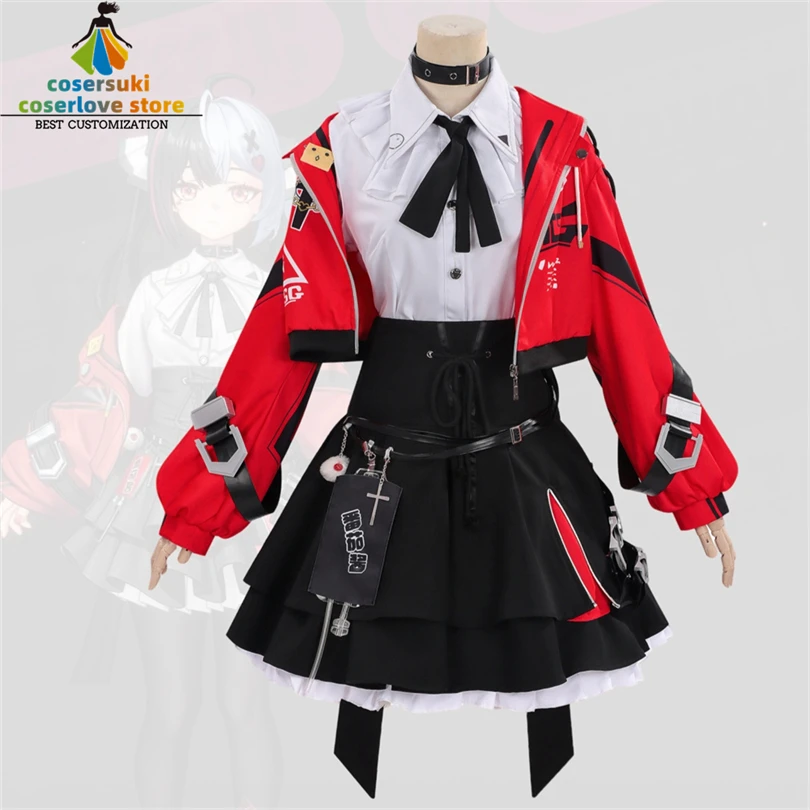 Neverness to Everness NTE Lacrimosa Cosplay Costume Halloween Convention Outfit