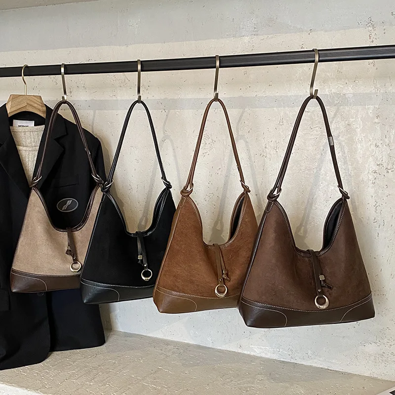 

2025 Womens Large Capacity Tote Bag, Genuine Leather Multi-way Shoulder Crossbody Purse, Vintage Chic Work Bag for Office