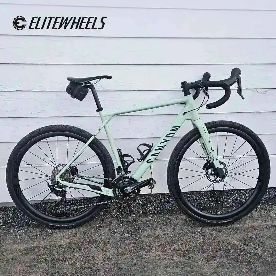 ELITEWHEELS GRAVEL Carbon Wheelset  Ratchet System 36T Disc Brake SLR 700C Cyclocross Wheels Center Lock SHIMAN0 XDR Hub 35x32mm