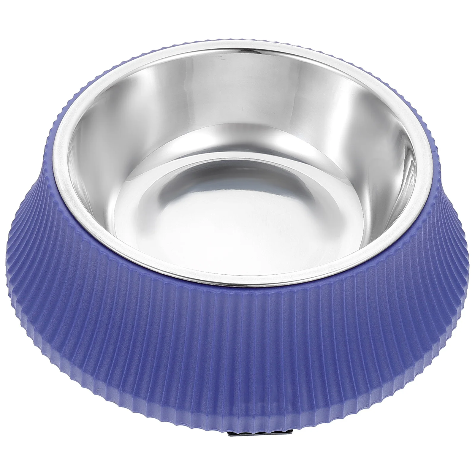 

1 set 1 Set Stainless Steel Dog Bowl Large Capacity Smooth Easy Clean Elevated Design For Cat Puppy Pet Feeding Water Food Bowl