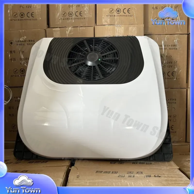 for Truck 12V 24V Roof Mounted All-in-One Electric Air Conditioner for Parking Overhead AC Unit for Commercial Vehicle RV Van