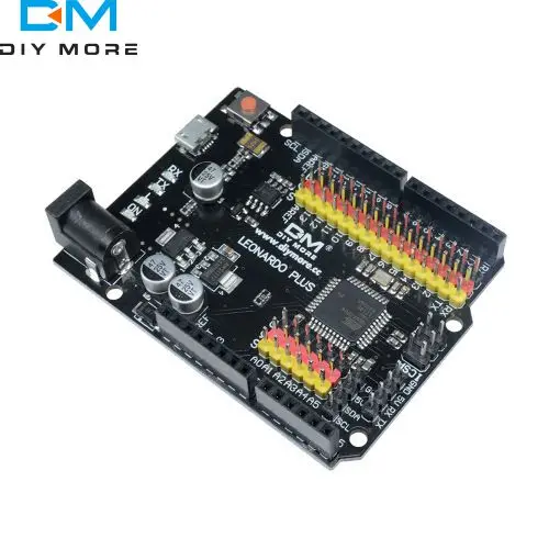 Arduino용 케이블이 포함된 Leonardo R3 Plus ATMEGA32U4-AU 개발 보드