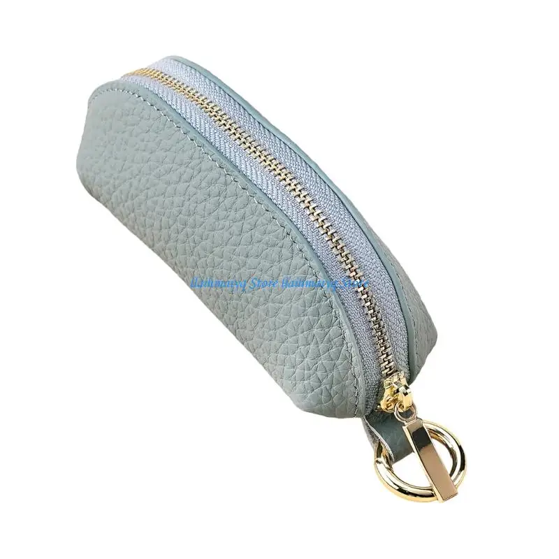 573B Functional PU Leather Coin Purse Holder Small Wallet Compact Money