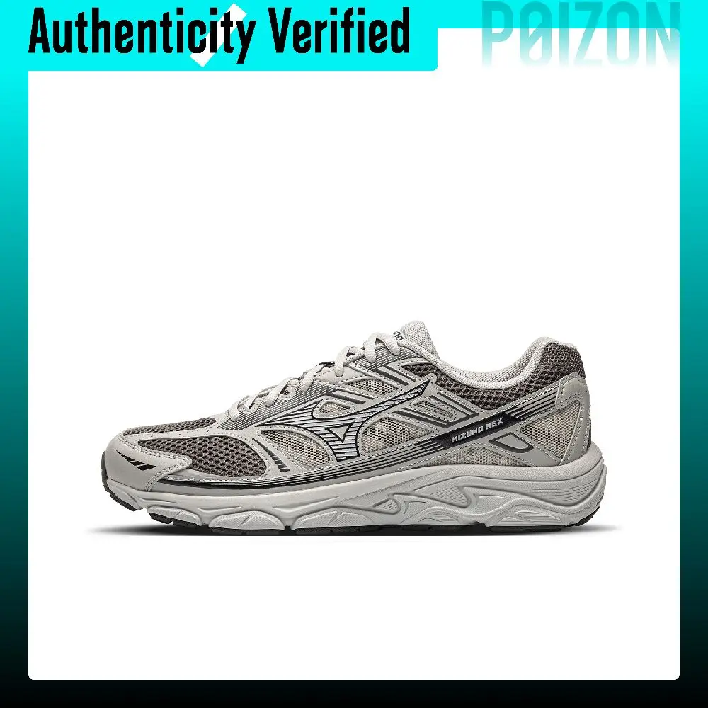 Mizuno NEX Low top Casual Running Shoes Unisex Concrete Gray D1GH262403
