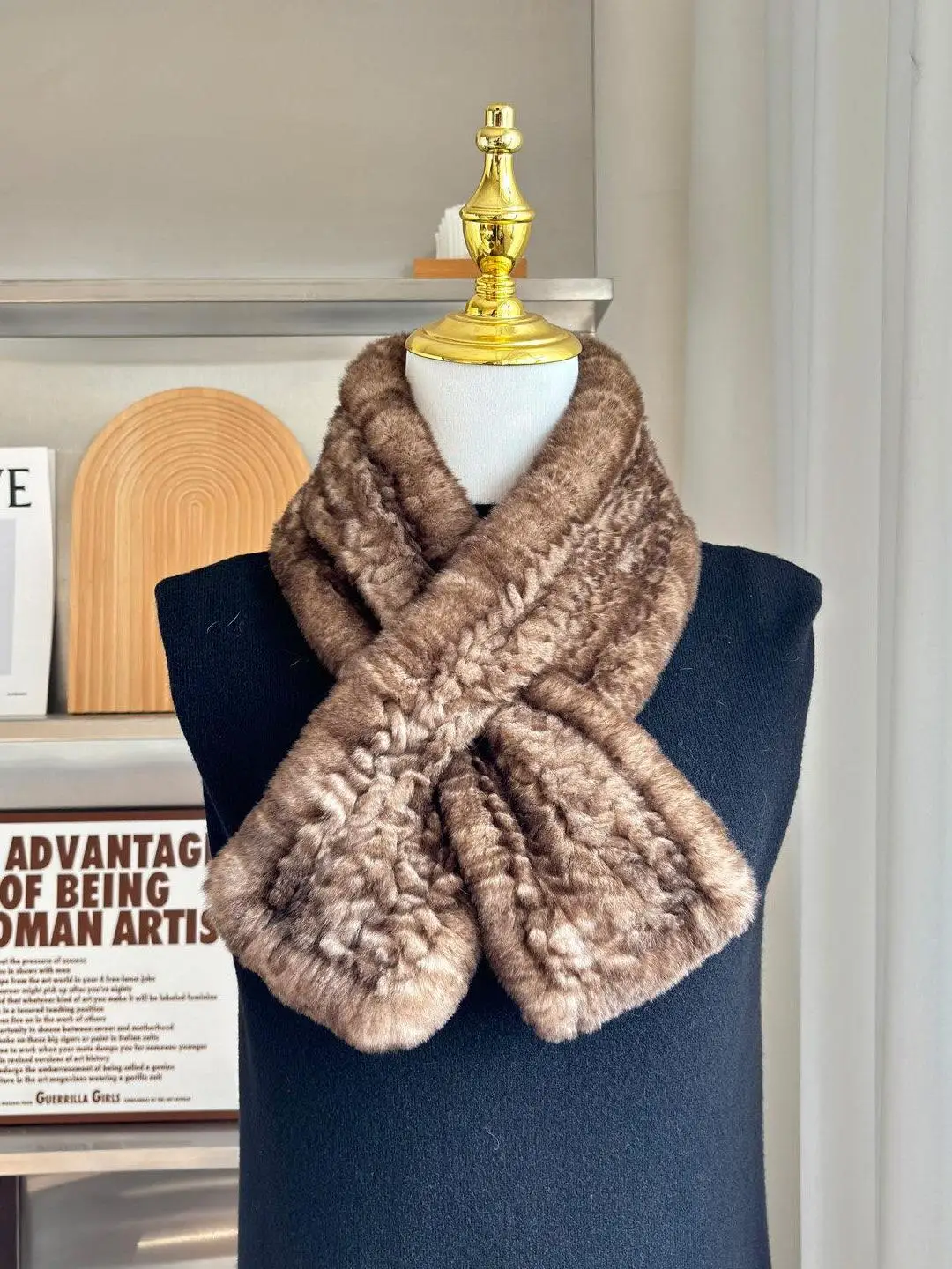 double-sided-knitted-rabbit-fur-scarf-warm-neck-warmer-dragon-color-fur-collar-versatile-high-end-feeling-autumn-winter-e