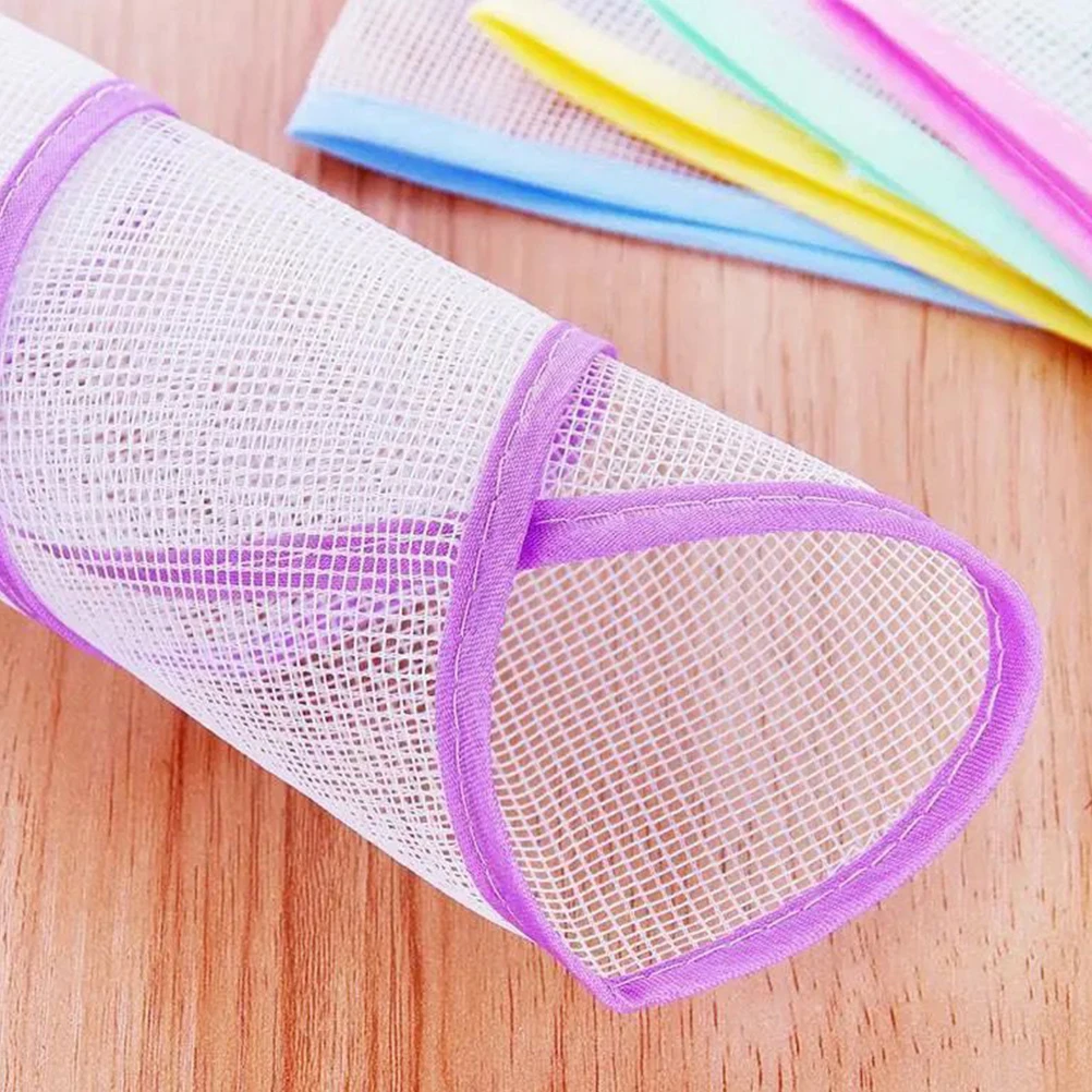 

5Pcs Ironing Mesh Cloth Heat Resistant Protective Pressing Pad Foldable Breathable Ironing Mat for Home Washable Reusable