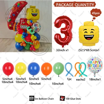 8 best sales लेगो जन्मदिन की सजावट - №1