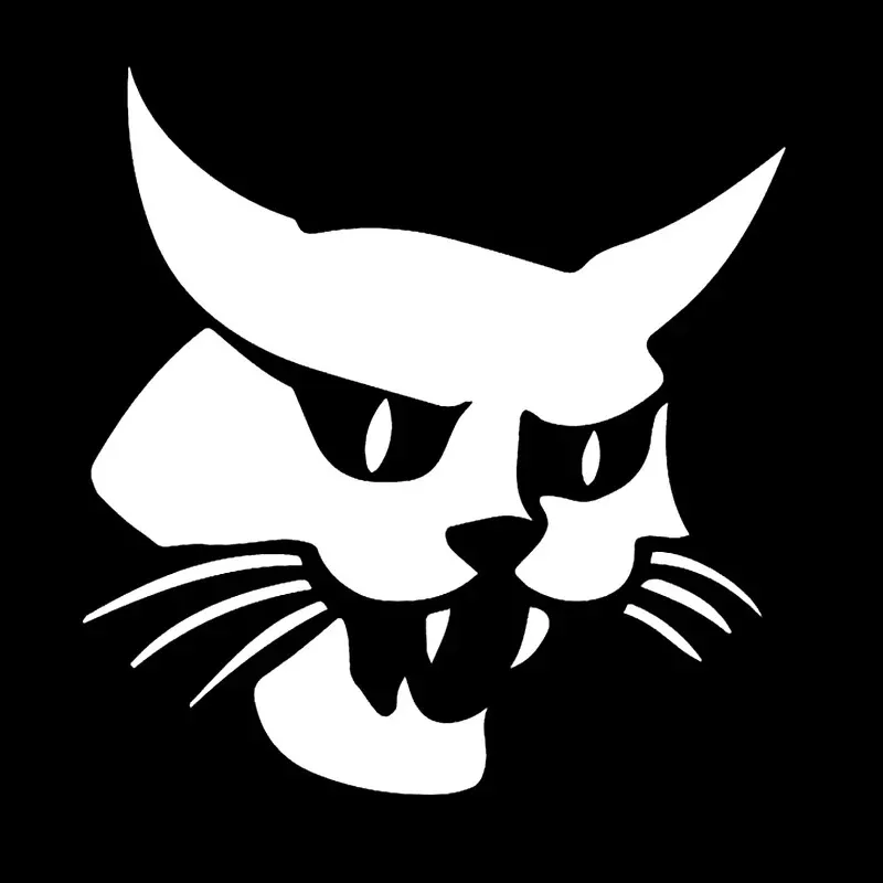 

Car Stickers Funny Bobcat Motorcycle Decorative Accessories Creative Waterproof and Sunscreen Vinyl Decal 13CM PVC KK