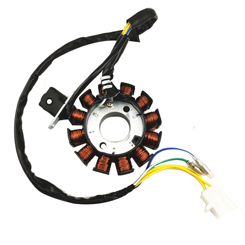

Coil 12 Pole Stator DC Coil Ignition Stator For GY6 125Cc 150Cc-Boom
