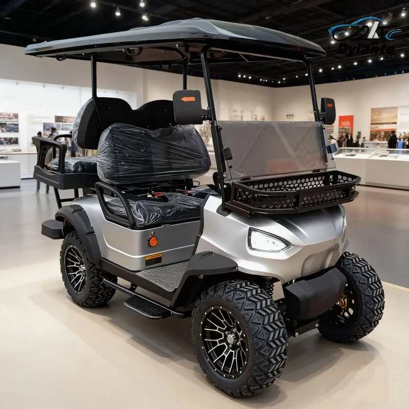 New Color Custom 48V/60V/72V Lead-Acid Battery And Lithium Battery Optional Powered Sightseeing Club Electric Golf