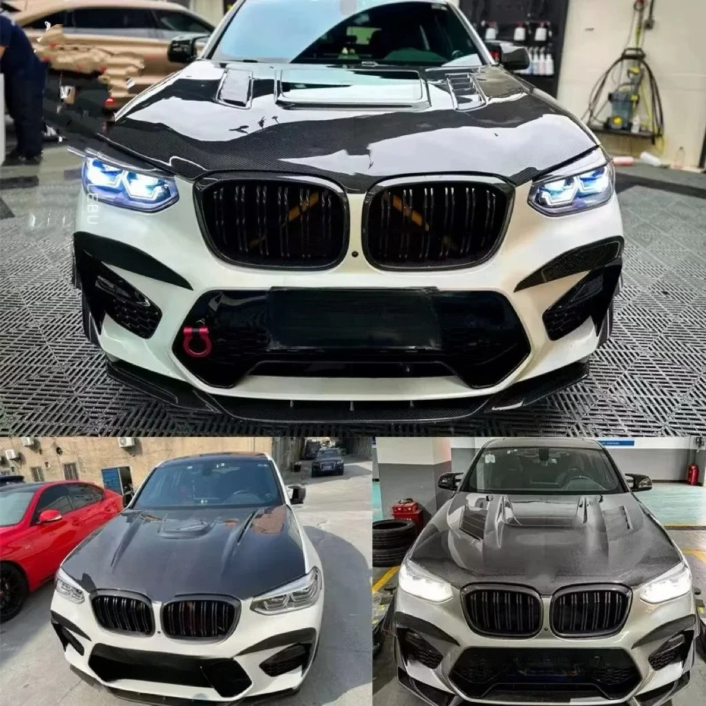 For X4M F98 X3M F97 G01 G02  Carbon Fiber Hood Car Accessories Carbon Bonnet Engine Cover a Variety of Styles