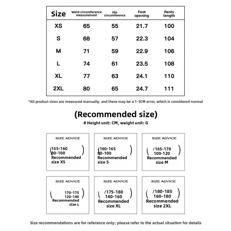 QICHE Men Women Waterproof Quick‑Dry 3D‑Cut Outdoor Cargo Pants Loose Parachute Trousers LK1376 Unisex Bottom