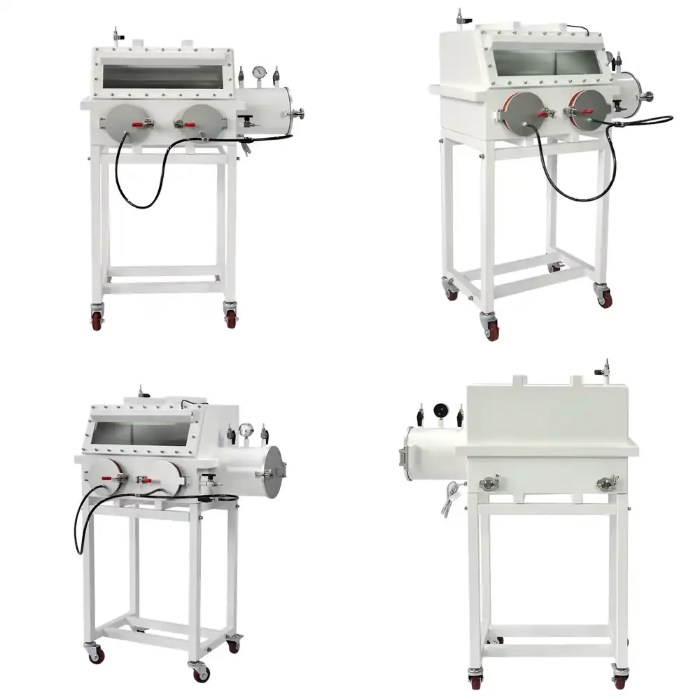 

Вакуумный перчаточный бокс VGB-1C из нержавеющей стали с вакуумным давлением -0,1 МПа для лабораторий, химической промышленности и т.д.