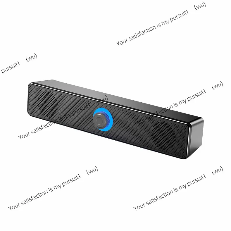 New long strip computer stereo dual speaker stereo desktop desktop notebook wired bluetooth speaker overweight low
