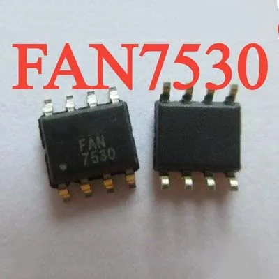 5PCS/lot FAN7530 SOP-8 FAN7530MX 7530 SOP8 The LCD power supply new original IC Chipset In Stock