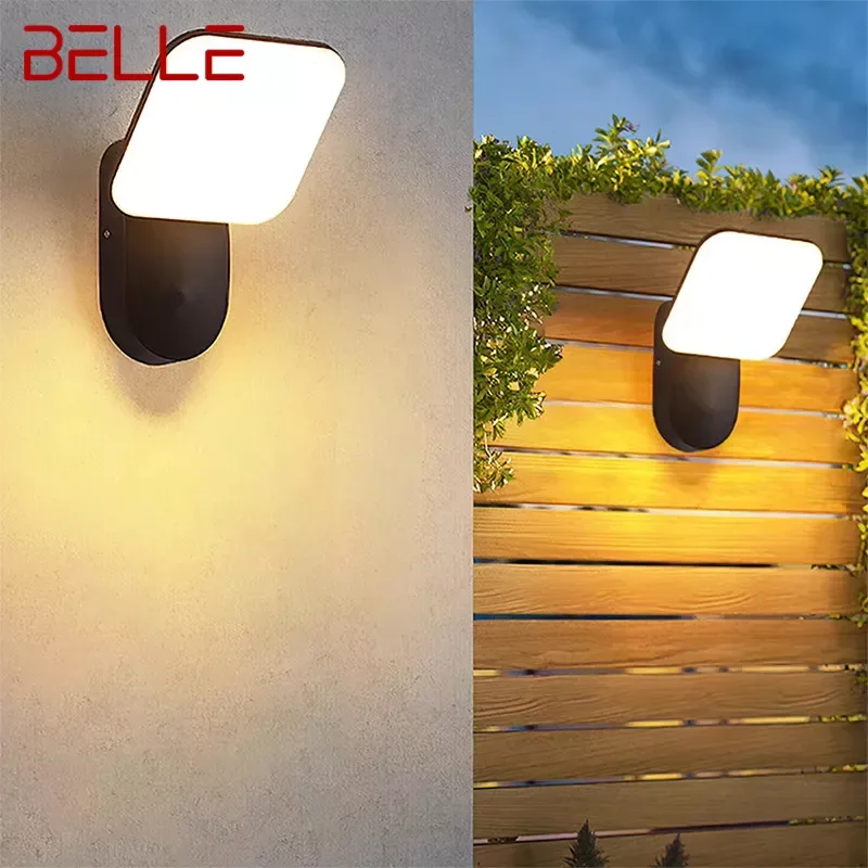 

BELLE Contemporary LED Outdoor Wall Lamps Electric Simplicity Waterproof Balcony Hallway Courtyard Villa Gate Hotel