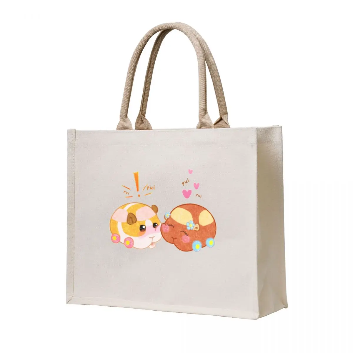 

Pui Pui Molcar - Potato and Choco Confession! Tote Bag Cloth bag Lady bags Canvas stote bag Shopper