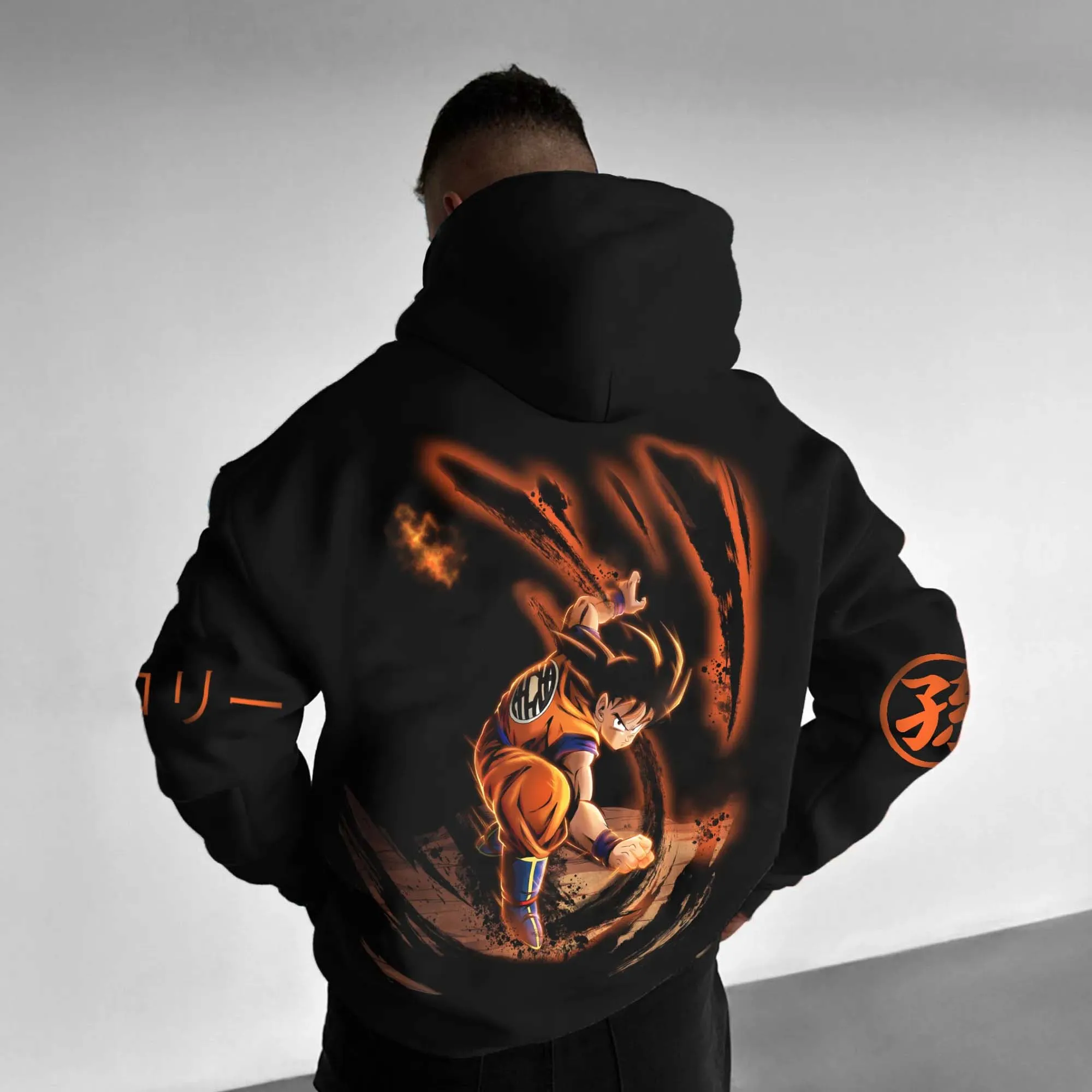 

Bandai настоящая авторизованная толстовка с принтом анимации, теплые осенние и зимние мужские и женские свитера, однотонная толстовка с капюшоном