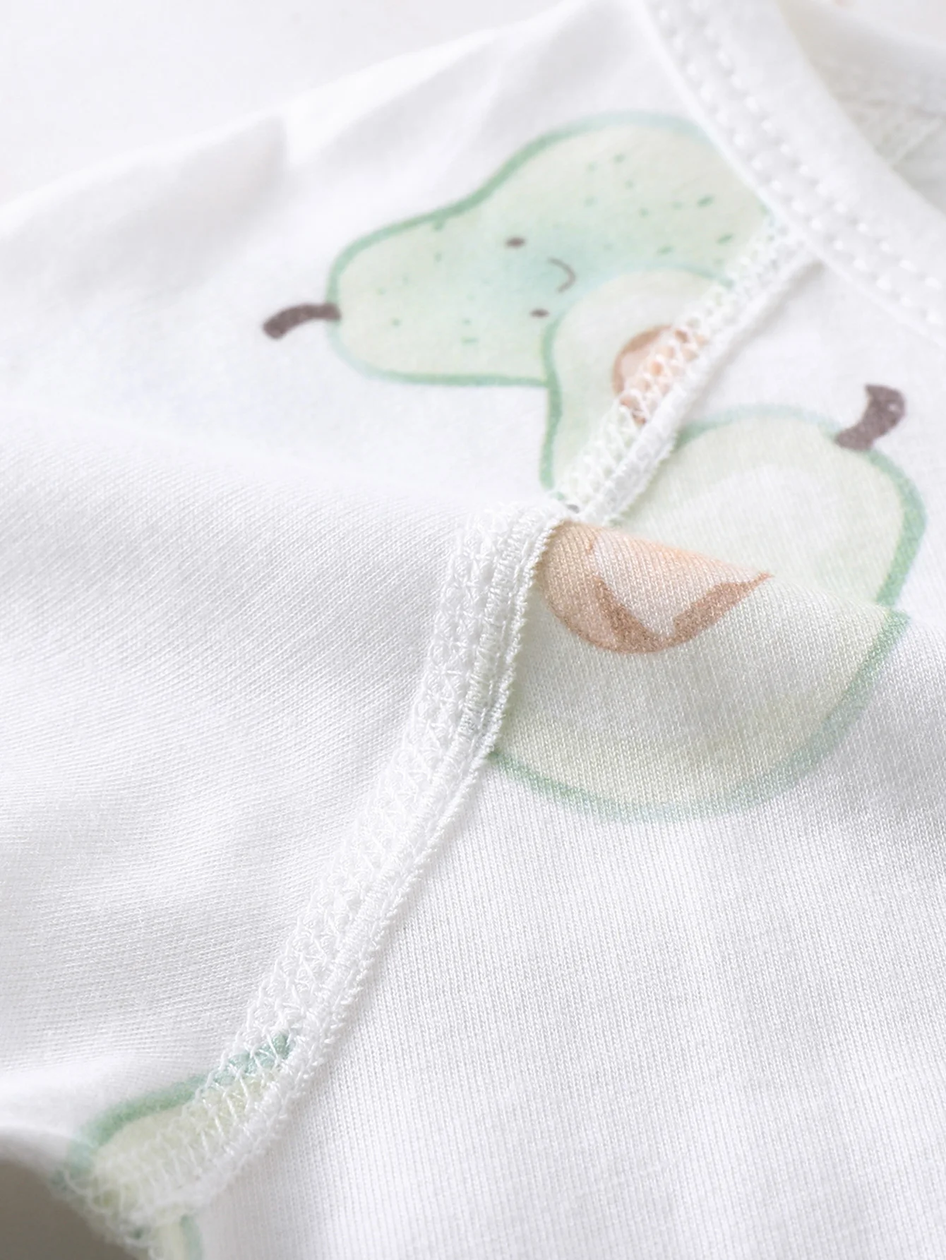 بدلة رومبير عصرية للربيع والخريف للأطفال بطبعة فواكه كاجوال من القطن قابلة للتنفس