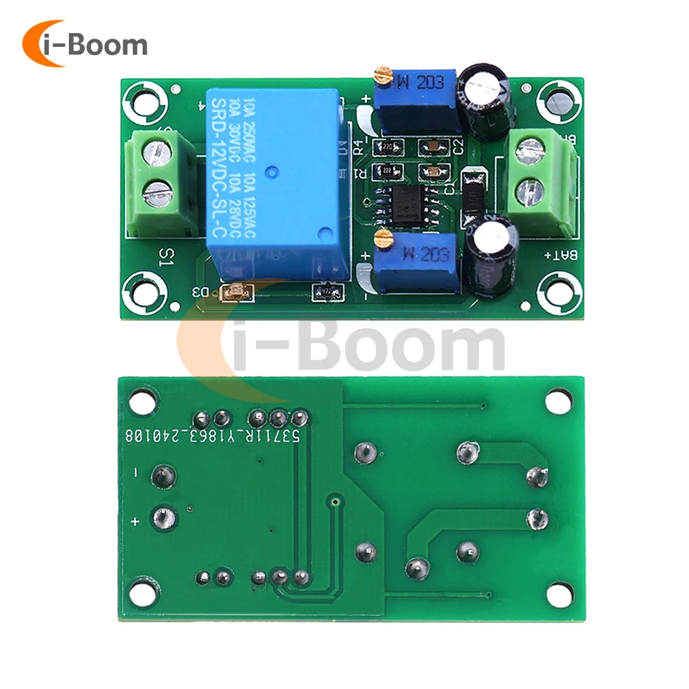 12V Battery Undervoltage Controller Anti Low Voltage Protection Plate Auto Load Recovery Voltage Disconnect Connection