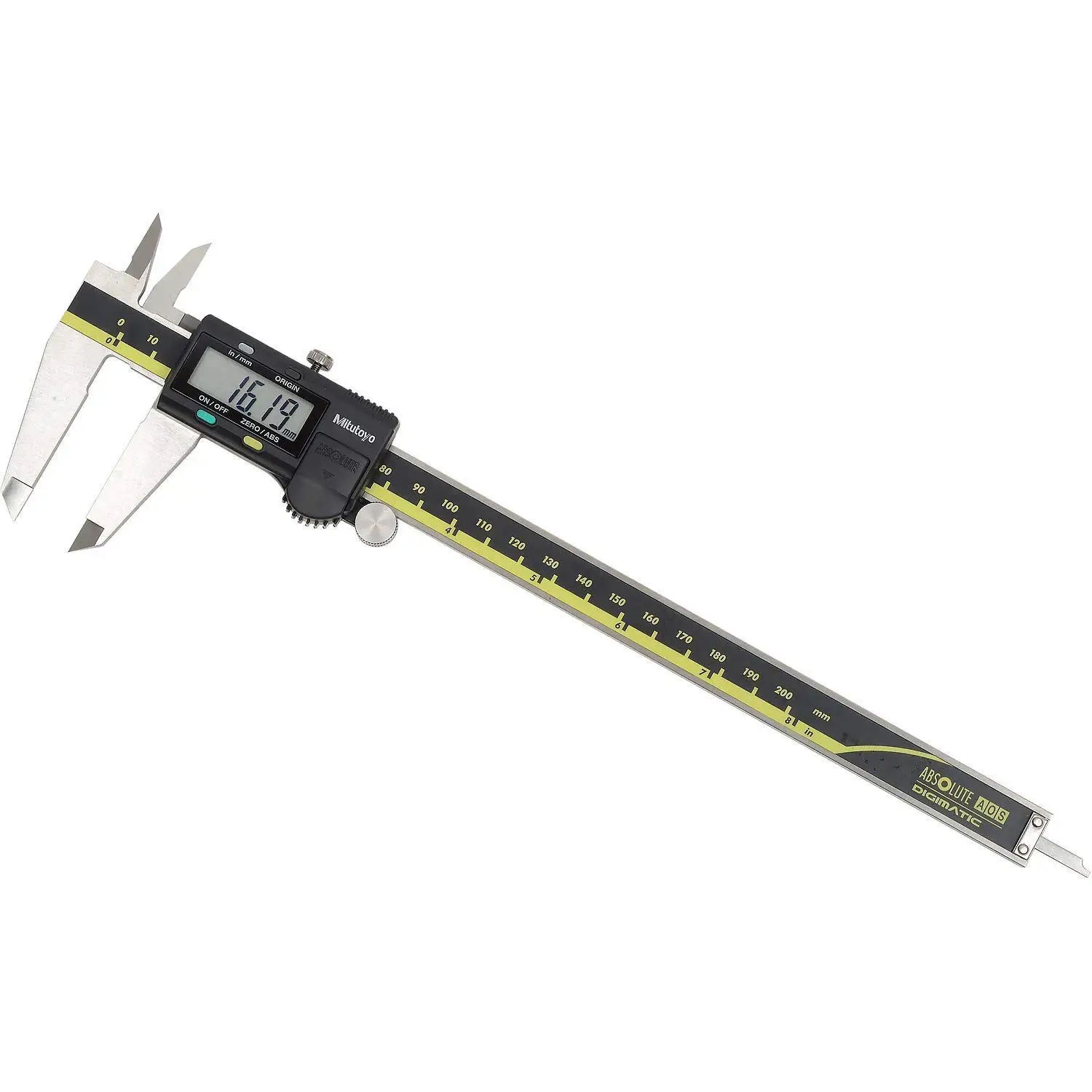 

Original Made in Japan 500-197-30 Range 0-200mm 0-8" Metric/inch Absolute Digital Calipers