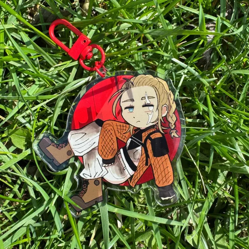 Iron Lung Captain Ava Keychain - Cute Acrylic Character Charm - Game Merchandise Pendant for Backpack Gift