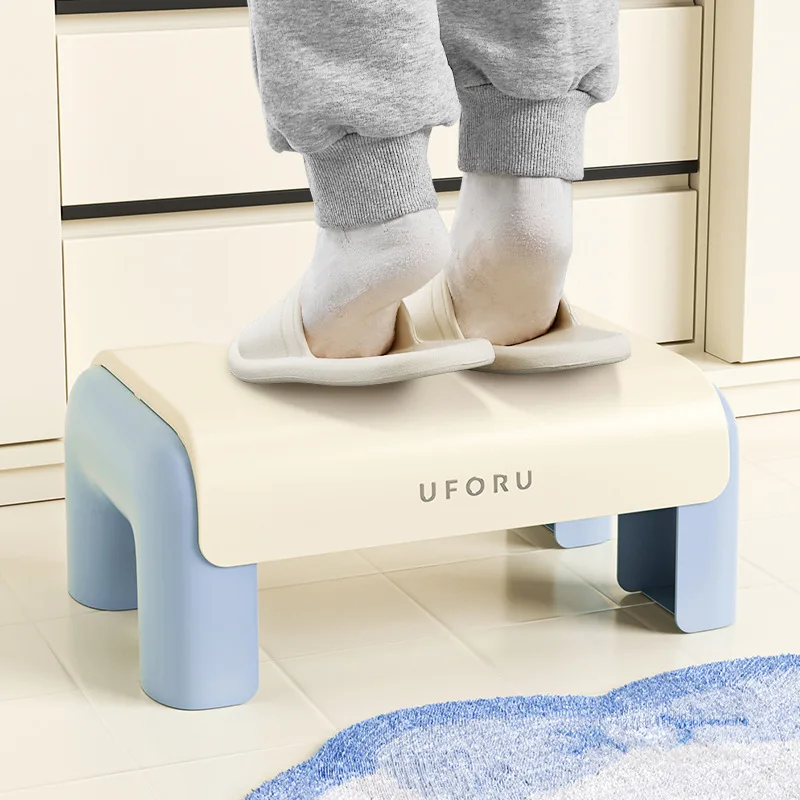 

with High Appearance Kids Toilet Step Stool Anti-Slip Bathroom Stool for Children