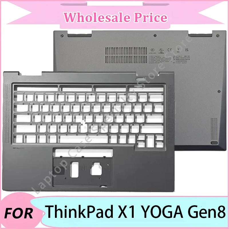 

Новинка для ThinkPad X1 YOGA Gen8, запасные части для ноутбука/подставка для рук/нижний корпус