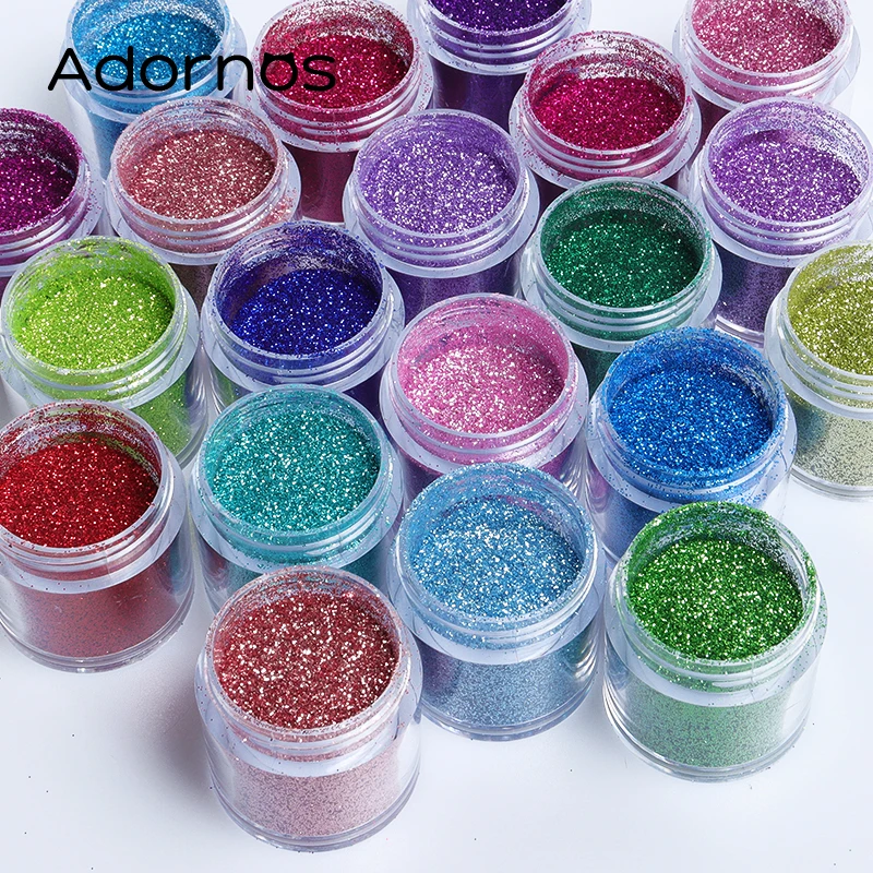 10ml pigmento cromato Glitter per unghie spruzza polvere 0.2mm paillettes sciolte unghie accessori per decorazioni artistiche Gel UV materiali per Manicure